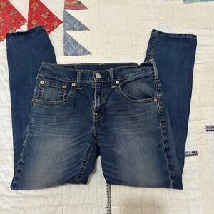 Levi's 511 Slim Fit Jeans Dark Wash Blue W33 L32